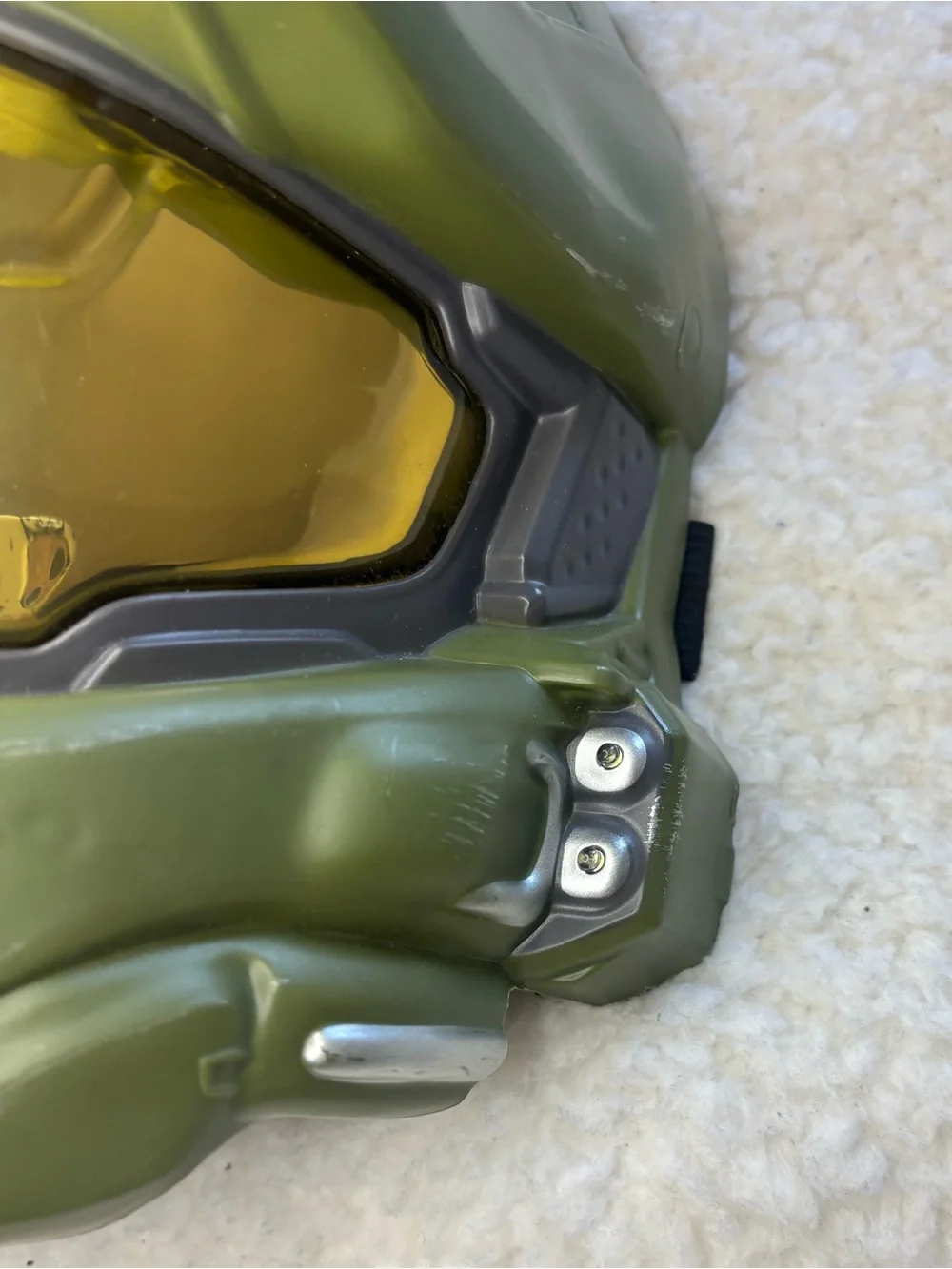 Halo Disguise Kids Green Infinite Master Chief Half-Mask